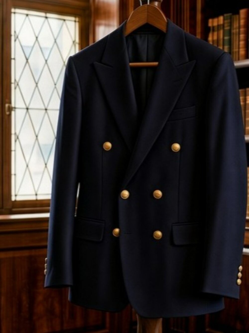 VTG Principles for Men Navy Blue Blazer Jacket Size 44R